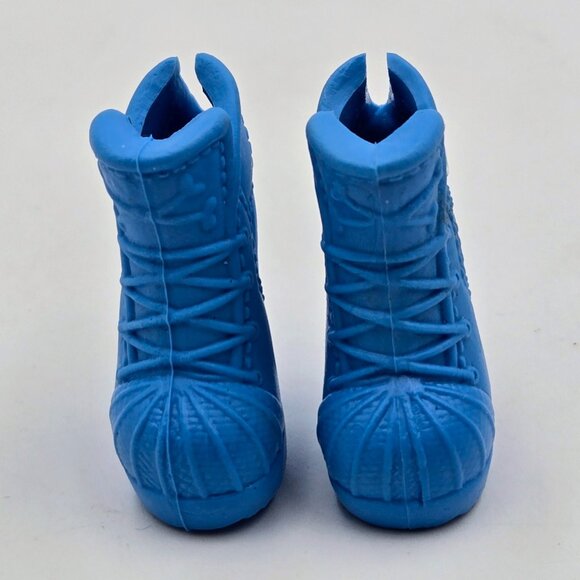 Monster High Ghoulia Yelps Scaris City Of Frights Shoes Replacement Blue White R - Picture 4 of 10